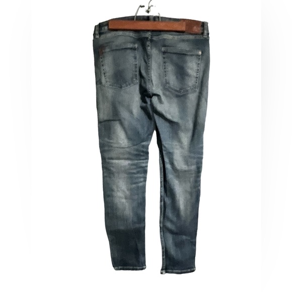Zara Distressed Skinny Jeans size 8 - Picture 2 of 4